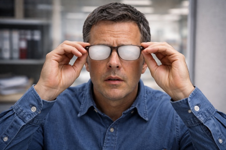 Foggy vision representing lack of procurement visibility and data control